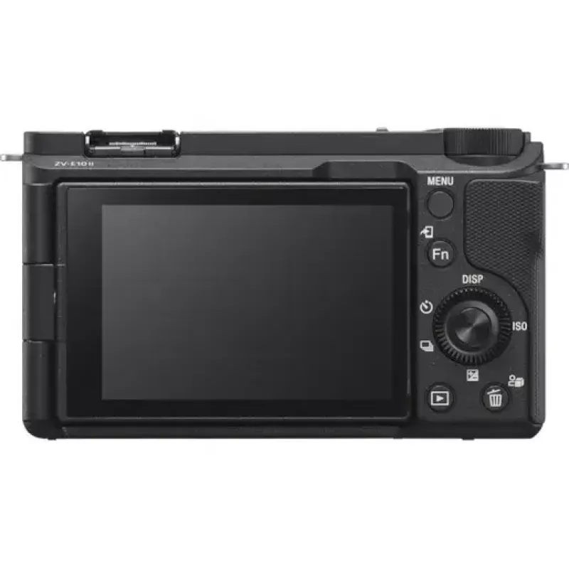 Aparat vlogowy Sony ZV-E10 II — 26 MP CMOS, 4K 3840×2160, obiektyw 16-50 mm, czarny, 0,292 kg
