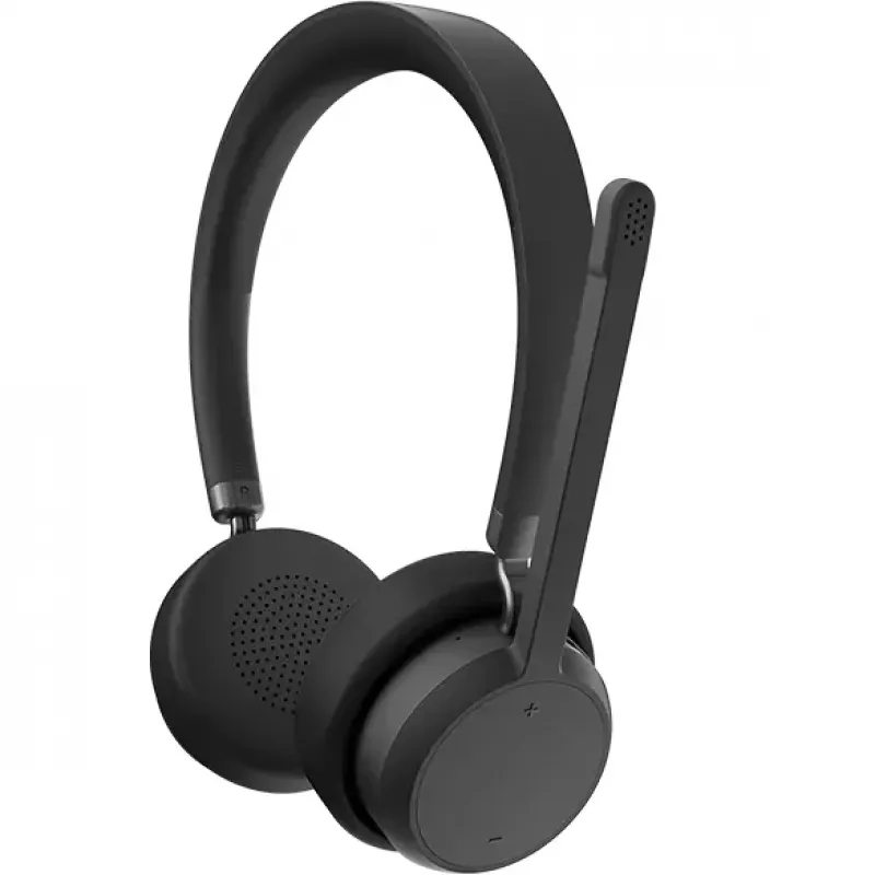 Lenovo 4XD1Q30302 słuchawki/zestaw słuchawkowy Bezprzewodowy Opaska na głowę Połączenia/Muzyka Bluetooth Czarny