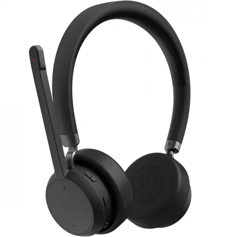 Lenovo 4XD1Q30302 słuchawki/zestaw słuchawkowy Bezprzewodowy Opaska na głowę Połączenia/Muzyka Bluetooth Czarny