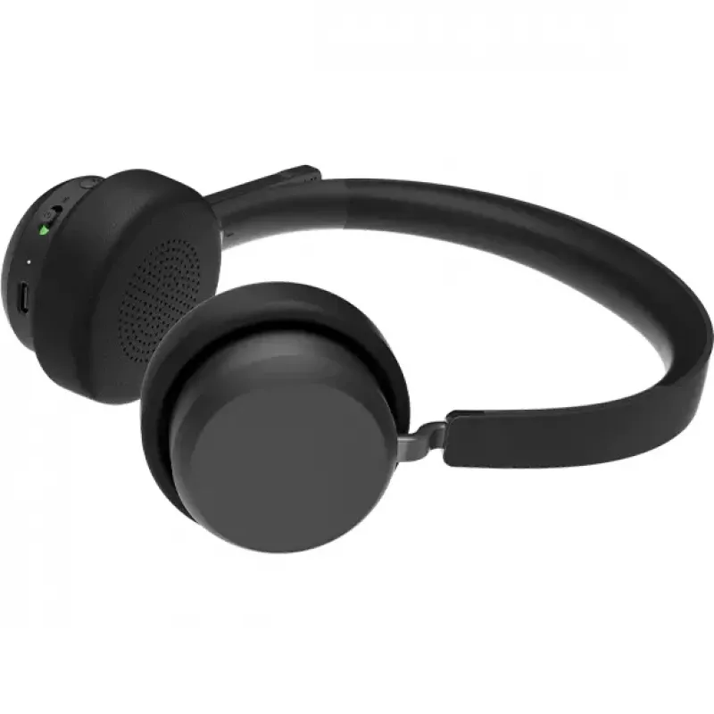 Lenovo 4XD1Q30302 słuchawki/zestaw słuchawkowy Bezprzewodowy Opaska na głowę Połączenia/Muzyka Bluetooth Czarny