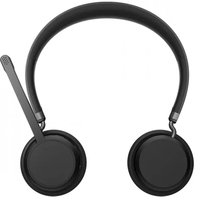 Lenovo 4XD1Q30302 słuchawki/zestaw słuchawkowy Bezprzewodowy Opaska na głowę Połączenia/Muzyka Bluetooth Czarny