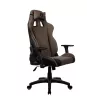Fotel gamingowy Arozzi Avanti SoftFabric Brown — tapicerka materiałowa, ergonomiczny design, regulowana wysokość i pochylenie