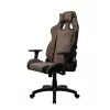 Fotel gamingowy Arozzi Avanti SoftFabric Brown — tapicerka materiałowa, ergonomiczny design, regulowana wysokość i pochylenie