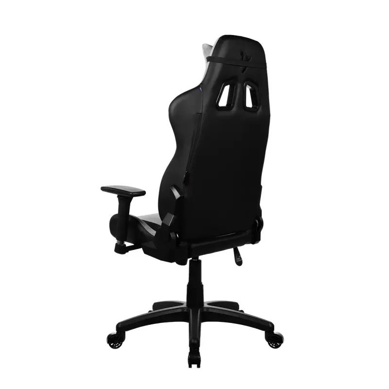 Fotel gamingowy arozzi Avanti SoftFabric Light szary — wysoki, ergonomiczny, obicie z tkaniny, regulowane podłokietniki, regulacja pochylenia i wysokości