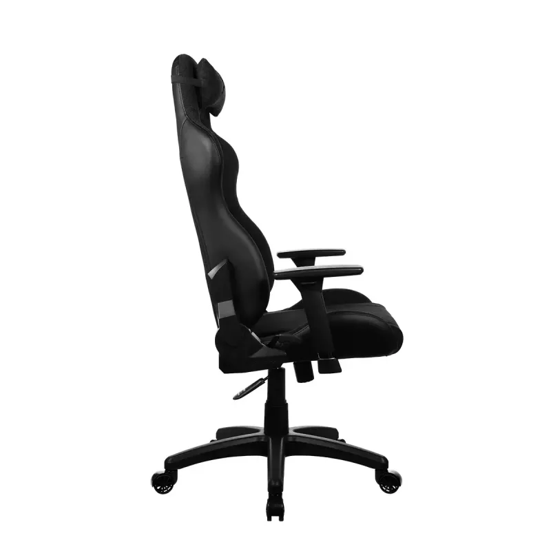 Fotel gamingowy arozzi Avanti SoftFabric Pure Czarny — ergonomiczny, z wysokim oparciem, regulowanymi podłokietnikami i funkcją odchylania