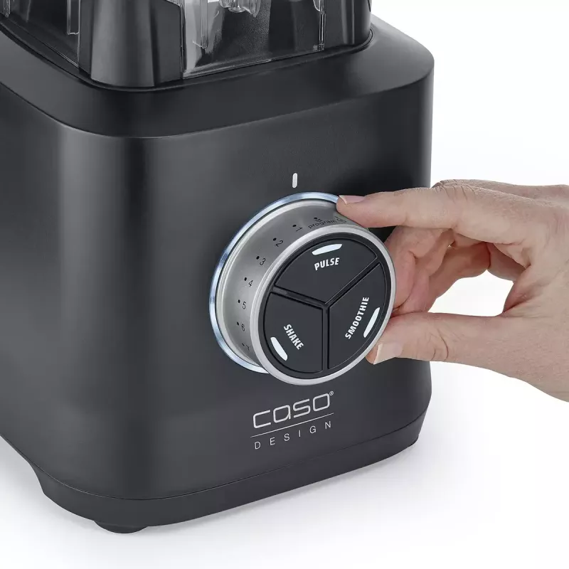 Blender stołowy Caso Power Blender B 2000 — 2000 W, dzbanek Tritan 2 L, kruszenie lodu