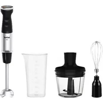 Tefal HB6738CH blender Immersion blender 1000 W Stal nierdzewna, Czarny