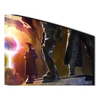 Samsung LS34DG850SUXDU monitor komputerowy 86,4 cm (34 cale) 3440 x 1440 pikseli OLED Srebrny