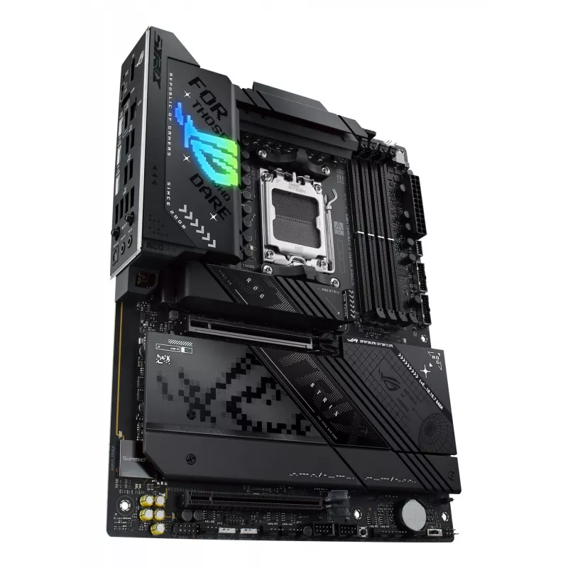 Płyta główna ASUS ROG STRIX X870-F GAMING WIFI — AMD X870, Socket AM5, ATX, DDR5, 4x DIMM, Wi‑Fi 7, BT 5.4