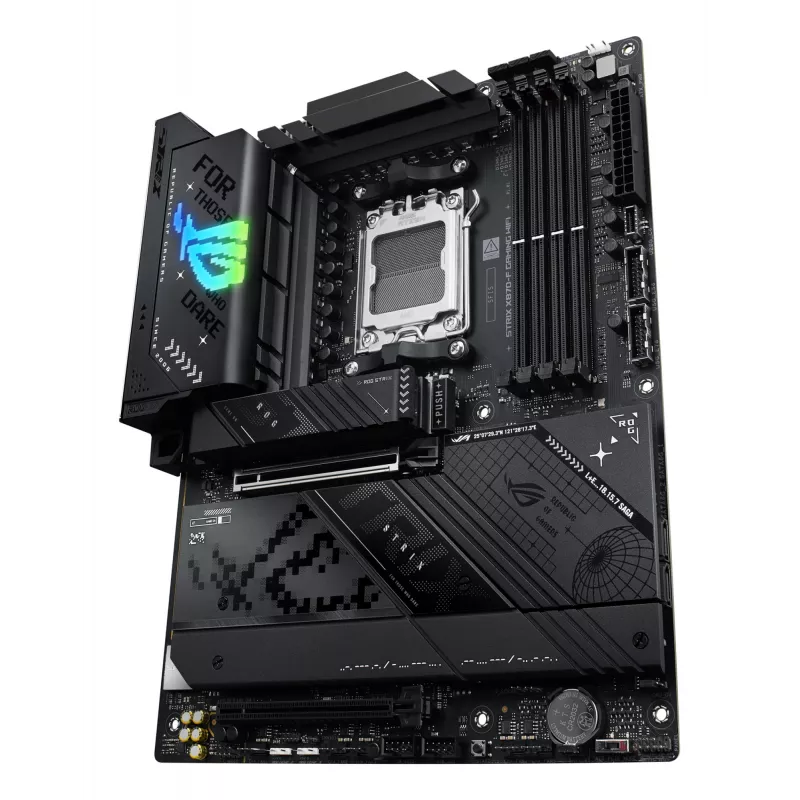 Płyta główna ASUS ROG STRIX X870-F GAMING WIFI — AMD X870, Socket AM5, ATX, DDR5, 4x DIMM, Wi‑Fi 7, BT 5.4