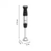 Tefal Quickchef+ HB671830 blender Immersion blender 1000 W Czarny, Stainless steel
