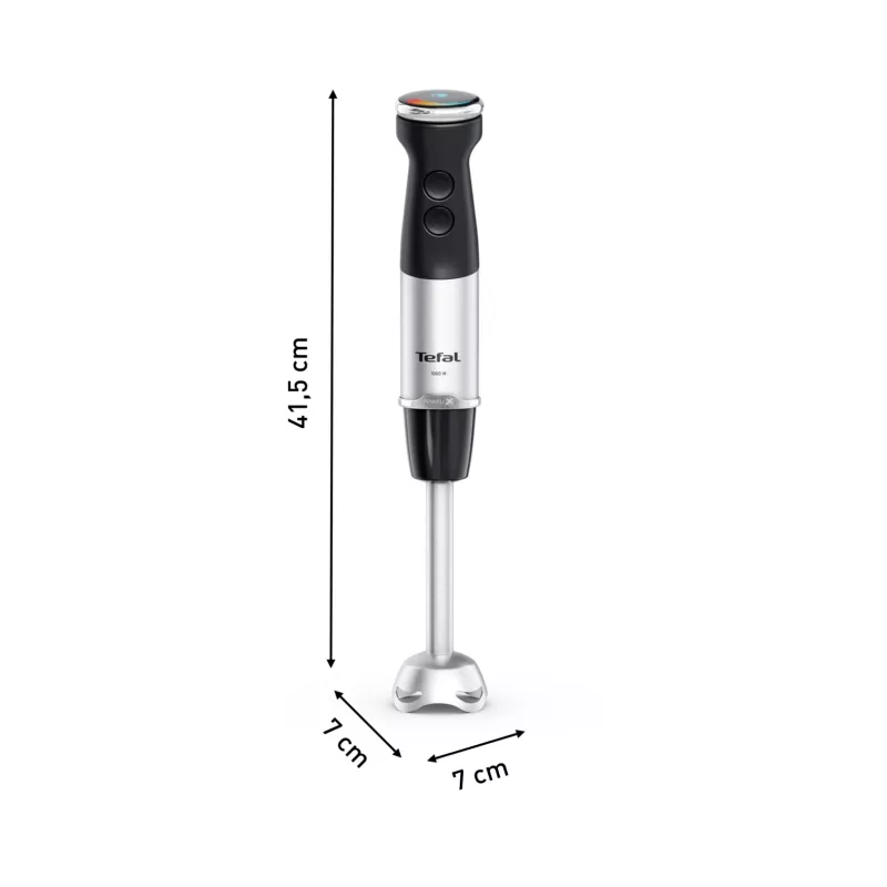 Tefal Quickchef+ HB671830 blender Immersion blender 1000 W Czarny, Stainless steel
