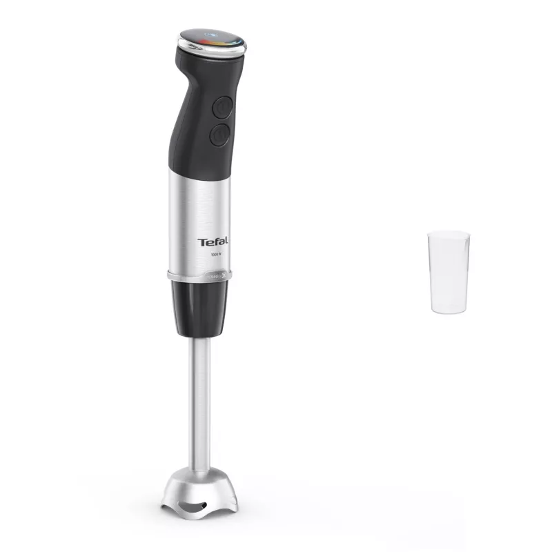 Tefal Quickchef+ HB671830 blender Immersion blender 1000 W Czarny, Stainless steel