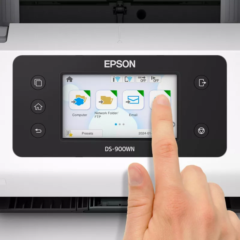 Epson WorkForce DS-900WN Skaner arkuszowy 600 x 600 DPI A4 Biały