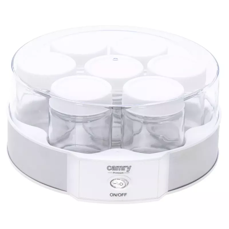 Urządzenie do jogurtu Camry CR 4519 — elektryczna maszyna do jogurtu, 1 l pojemności, 20 W