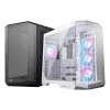 Obudowa PC MSI MAG PANO 100R PZ Midi Tower Biała — ATX, 380 mm GPU, 166 mm cooler CPU, 8 slotów rozszerzeń, 3×2,5 cala + 2×3,5 cala, USB-A×2, USB-C×1
