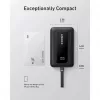 Przenośna bateria Anker Zolo 10000mAh, ultraszybkie ładowanie 30W, zintegrowany kabel USB-C, czarna