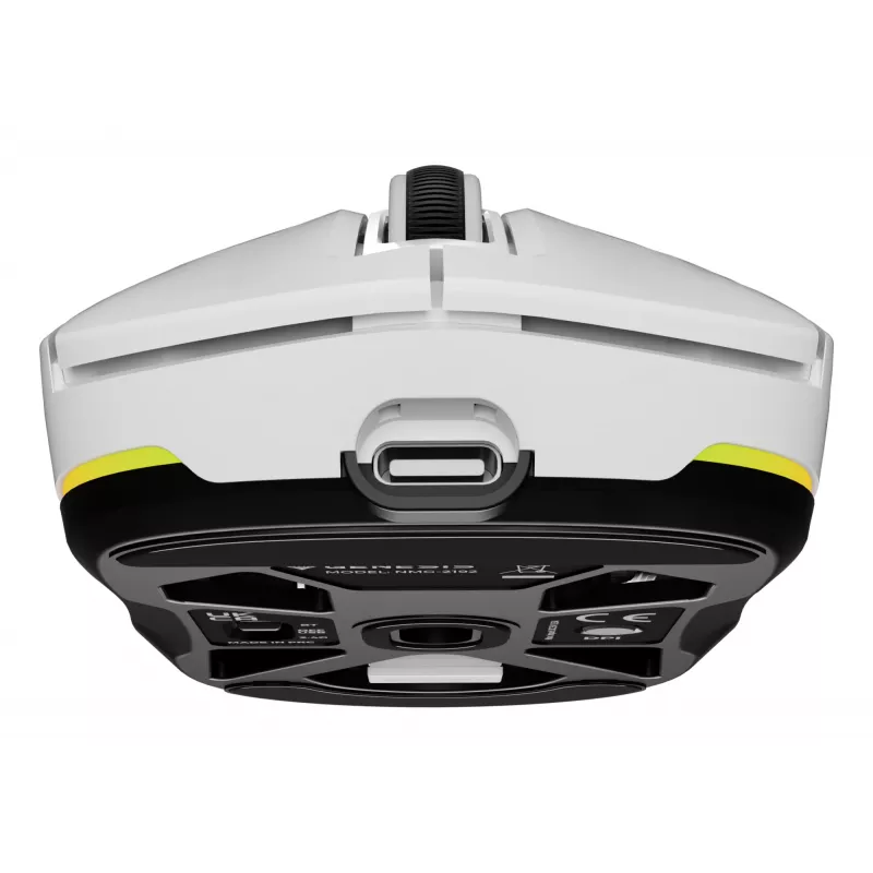 Mysz gamingowa GENESIS Zircon 660, praworęczna, RF Wireless + Bluetooth + USB Type-A, optyczna, 12000 DPI