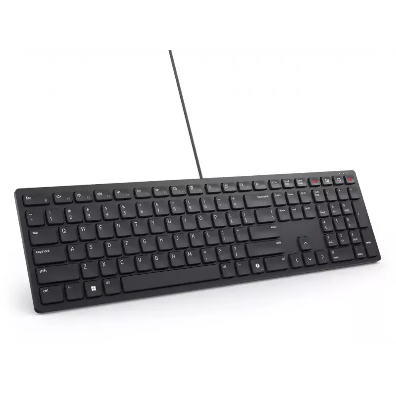 Klawiatura DELL KB525C Office USB QWERTY US International Czarna