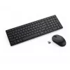 DELL KM555 Cicha klawiatura i mysz w zestawie Uniwersalna RF Wireless + Bluetooth QWERTY US International Czarny