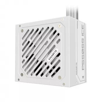 Zasilacz GIGABYTE P550SS ICE - PCIe 5.0, 80 PLUS Silver, wentylator 120 mm, zgodny z ATX 3.0, wtyczka EU