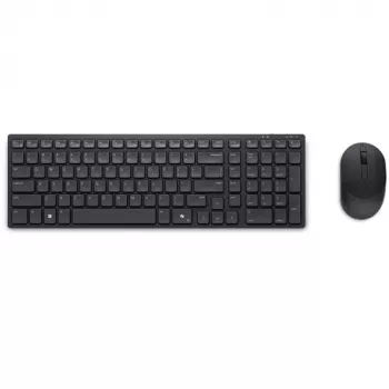 DELL Pro Compact Silent klawiatura and mysz - KM555 - Ukraiński (QWERTY)