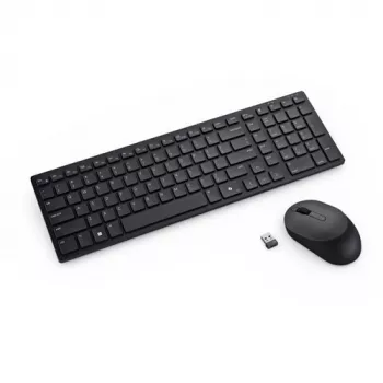 DELL Pro Compact Silent klawiatura and mysz - KM555 - Ukraiński (QWERTY)