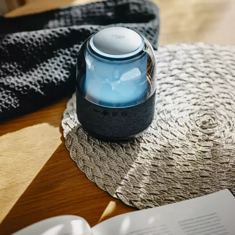 Przenośny głośnik Bluetooth Adler AD 1904, moc 8W, kompaktowy bezprzewodowy dźwięk