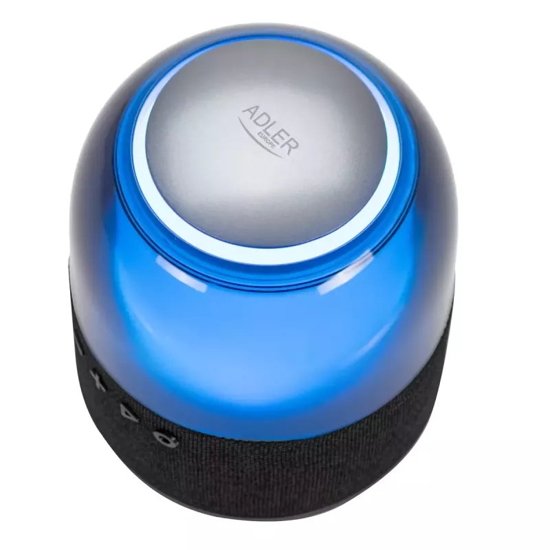 Przenośny głośnik Bluetooth Adler AD 1904, moc 8W, kompaktowy bezprzewodowy dźwięk