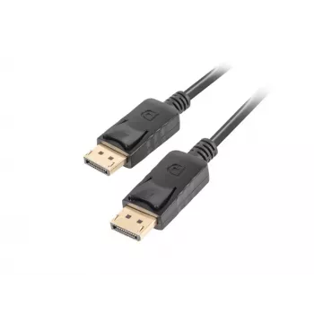 Kabel LANBERG DisplayPort M/m 19-pin V1.2 4k 1,8 m czarny