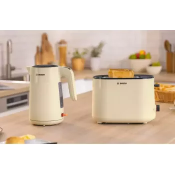 Czajnik elektryczny Bosch TWK2M167 1,7 l 2400 W, bezprzewodowy z podstawą 360°, automatyczne wyłączanie, zabezpieczenie przed zagotowaniem bez wody