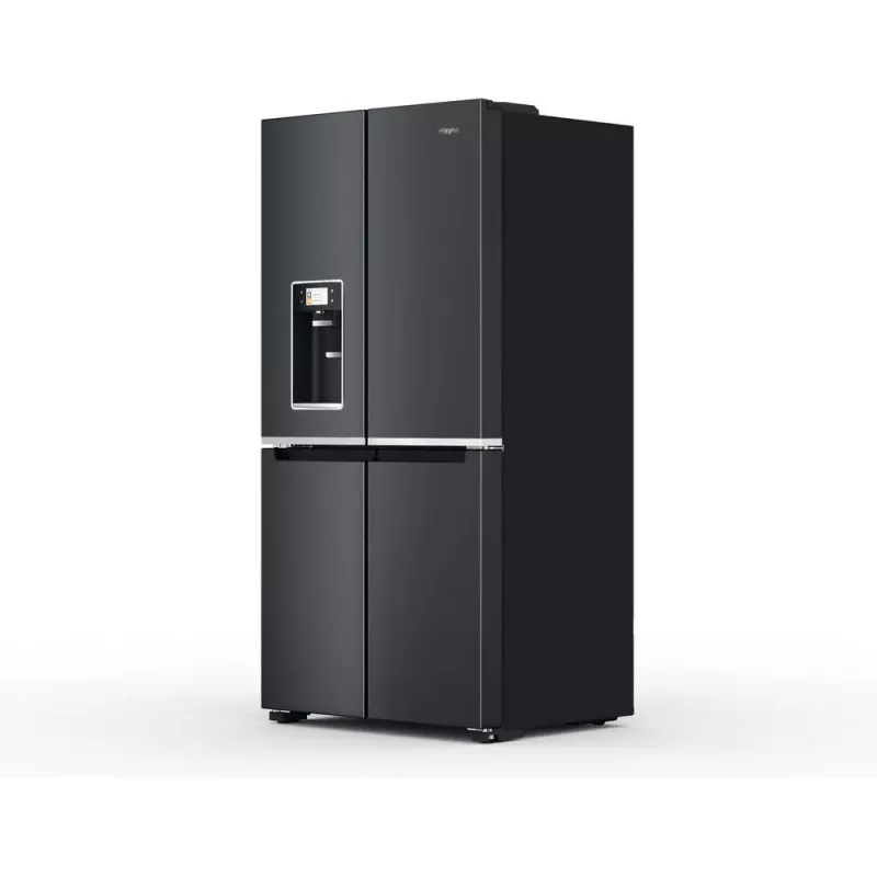 Whirlpool WQ9I FO2BX EF lodówka side-by-side Wolnostojąca 592 L Czarna