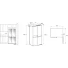Whirlpool WQ9I FO2BX EF lodówka side-by-side Wolnostojąca 592 L Czarna