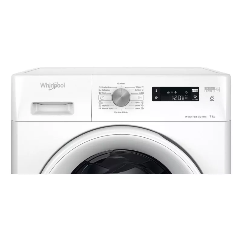 Whirlpool FFS 7469 W EE pralka Front-load 7 kg 1351 RPM Biały