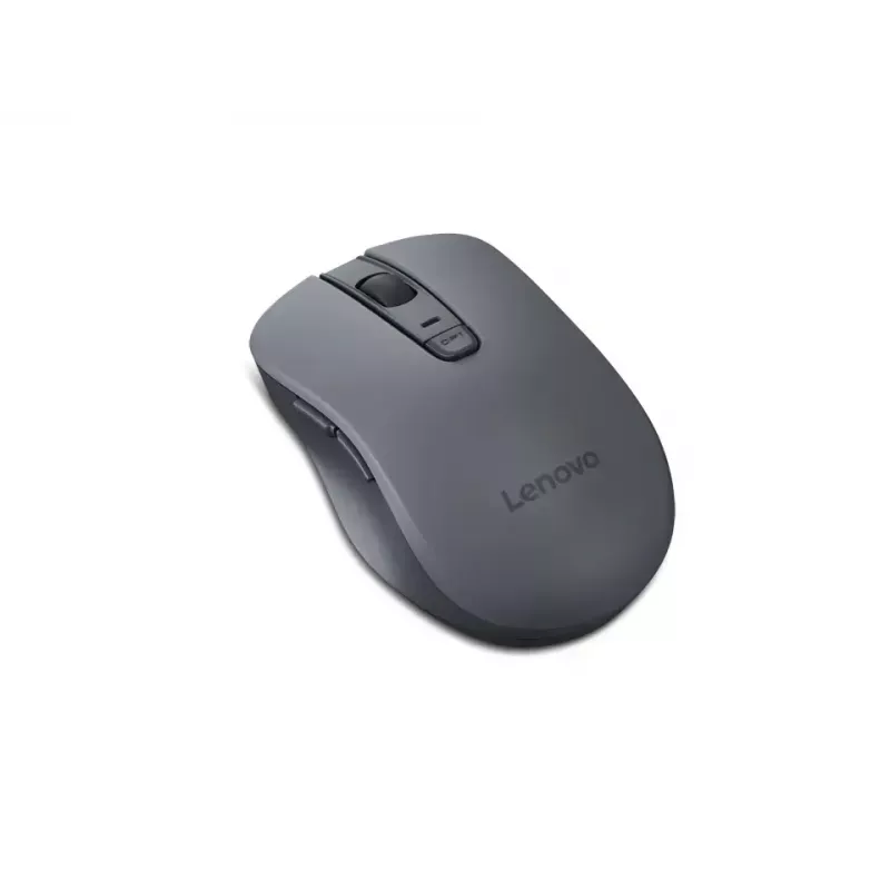 Bezprzewodowa mysz symetryczna Lenovo WL310 Office — Bluetooth, Optyczna 1200 DPI, 6 przycisków, kółko, szara, zasilana bateriami