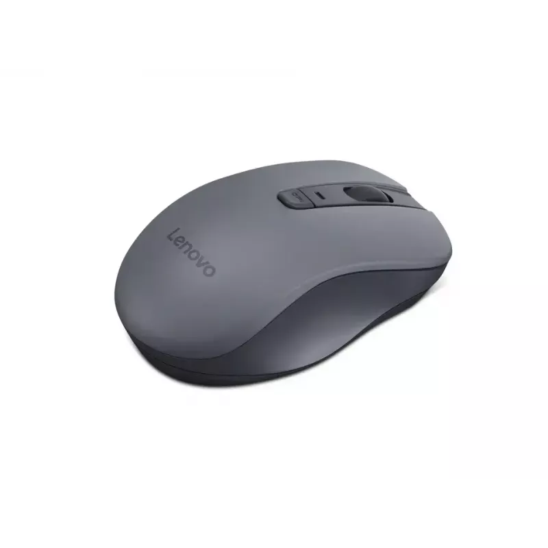 Bezprzewodowa mysz symetryczna Lenovo WL310 Office — Bluetooth, Optyczna 1200 DPI, 6 przycisków, kółko, szara, zasilana bateriami