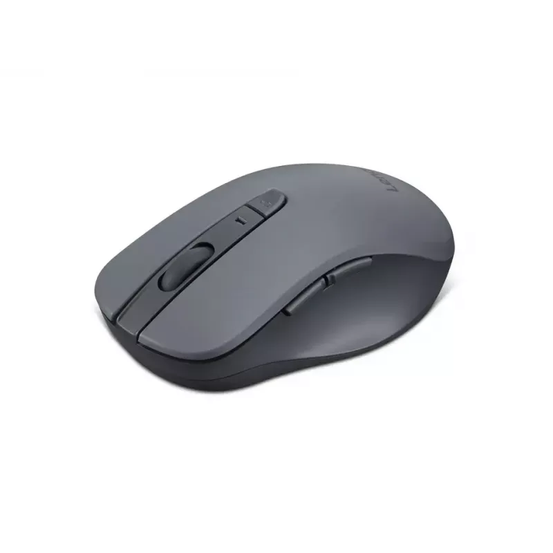 Bezprzewodowa mysz symetryczna Lenovo WL310 Office — Bluetooth, Optyczna 1200 DPI, 6 przycisków, kółko, szara, zasilana bateriami