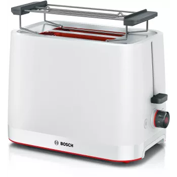 Bosch MyMoment TAT3M121 kompaktowy toster, 2 otwory, 950 W, biały