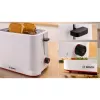 Bosch MyMoment TAT3M121 kompaktowy toster, 2 otwory, 950 W, biały
