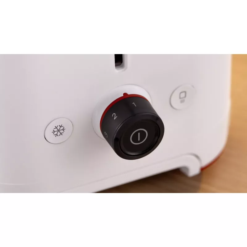 Bosch MyMoment TAT3M121 kompaktowy toster, 2 otwory, 950 W, biały