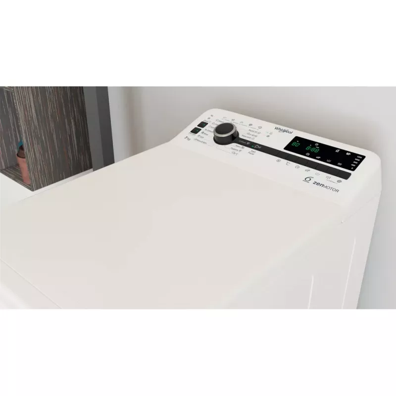 Whirlpool TDLRB 7232BS EU pralka ładowana od góry 7 kg 1151 obr./min Biały