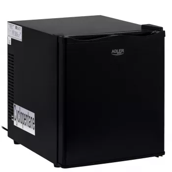 Chłodziarka termoelektryczna Adler AD 8089 28 L — przenośna czarna, 65 W, 35 dB, oświetlenie LED