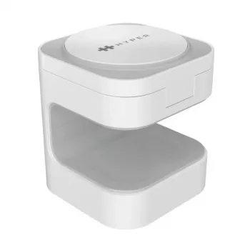 Targus HJ3320WHGL ładowarka do urządzeń mobilnych Słuchawki, Smartfon, Smartwatch Biały USB Ładowanie bezprzewodowe Szybkie ładowanie Wewnętrzna