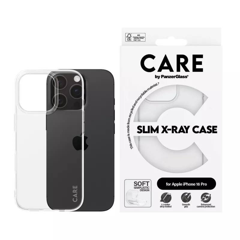 PanzerGlass CARE™ by ® X-Ray etui iPhone 16 Pro