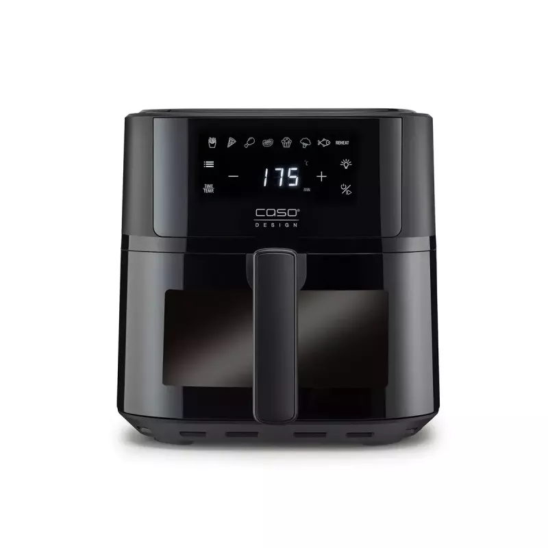 Frytkownica beztłuszczowa Caso Designer frytkownica beztłuszczowa 6.0 — 1700 W, pojemność 6 L, czarna