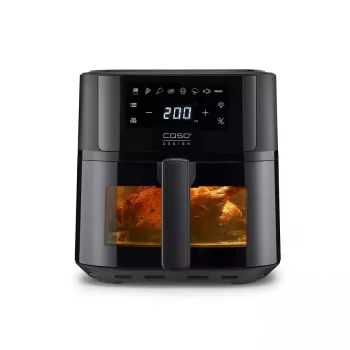 Frytkownica beztłuszczowa Caso Designer frytkownica beztłuszczowa 6.0 — 1700 W, pojemność 6 L, czarna