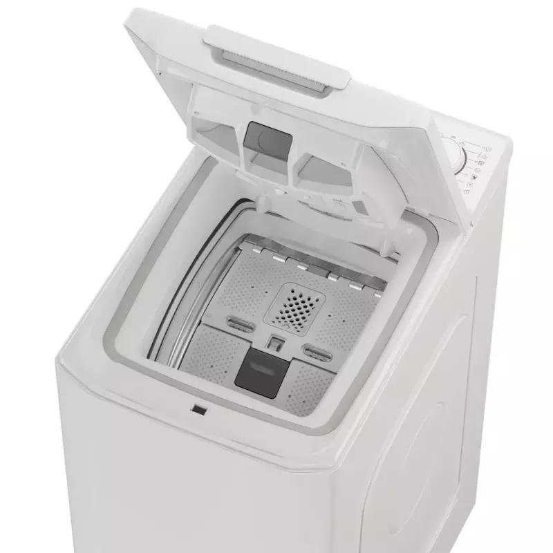Pralka CANDY TCA273D3-S ładowana od góry 7 kg, 1200 obr./min, klasa energetyczna C, biała