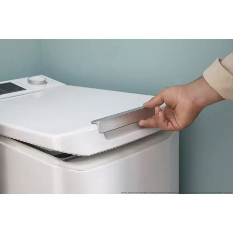 Pralka ładowana od góry CANDY TCA284TM5-S — 8 kg, 1200 obr/min, klasa energetyczna A, 410×600×860 mm, biała