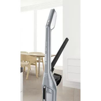 Odkurzacz pionowy Bosch BCH3P210 2-w-1, czyszczenie na sucho, pojemnik na kurz 0,4 l, zasilanie sieciowe i akumulatorowe, szary/czarny, 3 kg