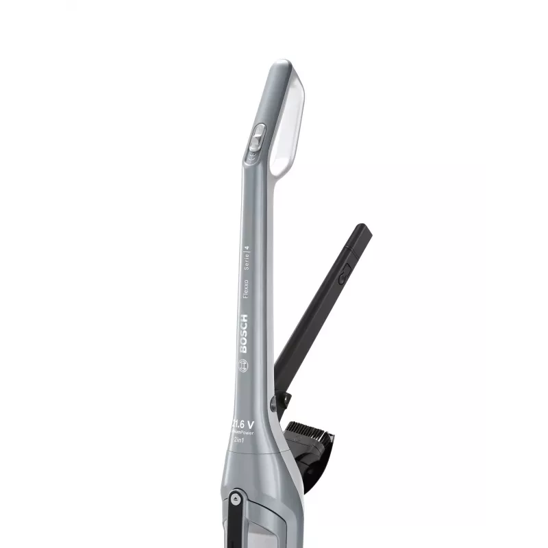 Odkurzacz pionowy Bosch BCH3P210 2-w-1, czyszczenie na sucho, pojemnik na kurz 0,4 l, zasilanie sieciowe i akumulatorowe, szary/czarny, 3 kg